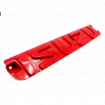 Logo โลโก้ติดกระจังหน้า โลโก้ติดหน้ารถ "ISUZU" ของแท้ สีแดง 1 ชิ้น สำหรับ Isuzu D-Max 2WD 4WD X-Series ปี 2020-2022